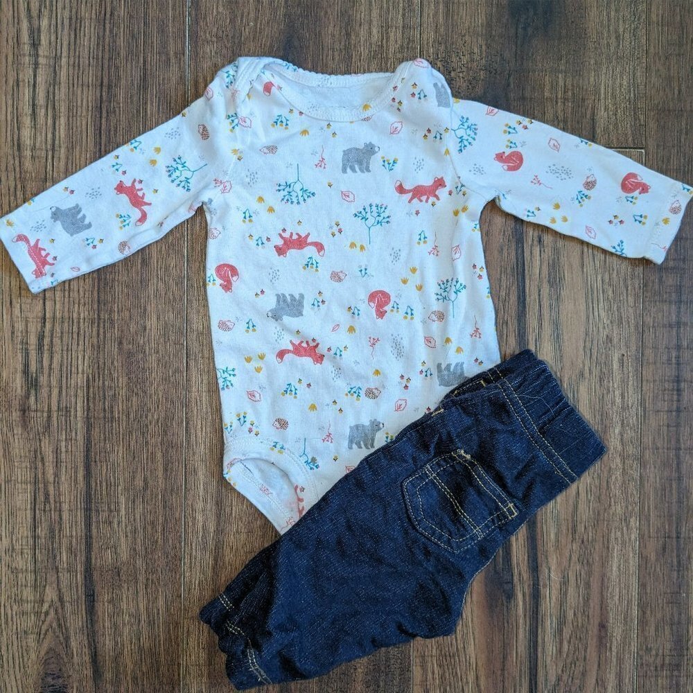 Carter's Woodland 3M White Matching Set